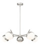Realm Sphere Five Light Chandelier (7517-5BN)
