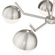 Realm Sphere Five Light Chandelier (7517-5BN)