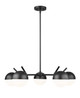 Z-Lite - 7517-5MB - Five Light Chandelier - Realm Sphere - Matte Black