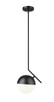 Z-Lite - 7517P11-MB - One Light Pendant - Realm Sphere - Matte Black