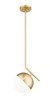 Realm Sphere One Light Pendant (7517P11-MGLD)