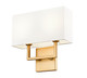 Saxon Two Light Wall Sconce (815-2S-RB)
