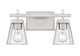 Lauren Two Light Vanity (819-2V-BN)