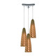 ELK Home - 21168/3 - Three Light Pendant - Glitzy - Polished Chrome