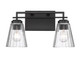 Z-Lite - 823-2V-MB - Two Light Vanity - Lyna - Matte Black
