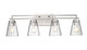 Z-Lite - 823-4V-BN - Four Light Vanity - Lyna - Brushed Nickel