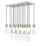 Z-Lite - 824P-17L-BN - 17 Light Linear Chandelier - Alton - Brushed Nickel