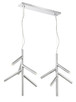 Forest LED Linear Chandelier (917-6CH-LED-2LCH)