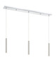 Forest LED Linear Chandelier (917MP12-BN-LED-3LCH)
