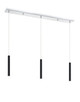 Forest LED Linear Chandelier (917MP12-MB-LED-3LCH)