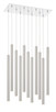 Forest LED Chandelier (917MP24-BN-LED-11LCH)