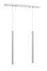 Forest LED Linear Chandelier (917MP24-BN-LED-2LCH)