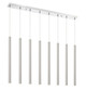 Forest LED Linear Chandelier (917MP24-BN-LED-8LCH)