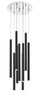 Z-Lite - 917MP24-MB-LED-9RCH - LED Chandelier - Forest - Chrome