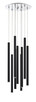 Forest LED Chandelier (917MP24-MB-LED-9RCH)