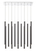 Forest LED Chandelier (917MP24PBL-LED-14LCH)