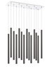 Forest LED Chandelier (917MP24PBL-LED-14LCH)