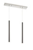 Z-Lite - 917MP24-PBL-LED-2LBN - LED Linear Chandelier - Forest - Brushed Nickel