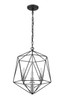 Geo Three Light Chandelier (918-14MB-CH)