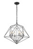 Geo Six Light Chandelier (918-22MB-CH)