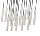 Forest LED Linear Chandelier (919MP12-17L-BN-LED)
