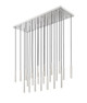 Z-Lite - 919MP12-23L-BN-LED - LED Linear Chandelier - Forest - Brushed Nickel