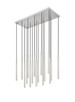 Z-Lite - 919MP24-17L-BN-LED - LED Linear Chandelier - Forest - Brushed Nickel