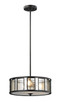 Z-Lite - Z18-57P-C - Three Light Pendant - Juturna - Bronze