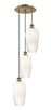 Innovations - 113B-3P-AB-G484-7OP - Three Light Pendant - Ballston - Antique Brass