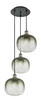 Innovations - 113B-3P-BAB-G481-10SL - Three Light Pendant - Ballston - Black Antique Brass