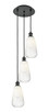 Innovations - 113B-3P-BK-G480-6OP - Three Light Pendant - Ballston - Matte Black