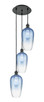 Innovations - 113B-3P-BK-G484-7SB - Three Light Pendant - Ballston - Matte Black