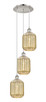 Innovations - 113B-3P-PN-G460-7ME - Three Light Pendant - Ballston - Polished Nickel