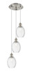 Innovations - 113B-3P-SN-G459-6CL - Three Light Pendant - Ballston - Brushed Satin Nickel