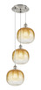 Innovations - 113B-3P-SN-G481-10AM - Three Light Pendant - Ballston - Brushed Satin Nickel