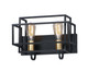 Maxim - 10242BKSBR - Two Light Bath Vanity - Liner - Black / Satin Brass