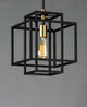 Liner One Light Pendant (10246BKSBR)