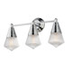 Maxim - 10393PRPC - Three Light Bath Vanity - Hargreaves - Polished Chrome