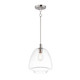 Maxim - 11116CLSN - One Light Pendant - Babylon - Satin Nickel