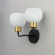 Coraline Two Light Wall Sconce (11272SWBZSBR)