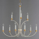 Charlton Nine Light Chandelier (11377WWTGL)