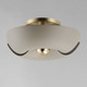 Poppy LED Flush Mount (11399SGSBR)
