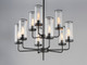 Crosby Nine Light Chandelier (11479CRBK)