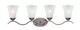 Maxim - 12084FTOI - Four Light Bath Vanity - Vital - Oil Rubbed Bronze