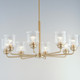 Acadia Eight Light Chandelier (12268CDHR)