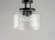 Acadia Three Light Semi-Flush Mount (12271CDBK)