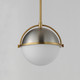 Duke One Light Pendant (12411SWSNSBR)