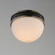Duke One Light Flush Mount (12419SWBKWBR)