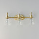 Ava Three Light Bath Vanity (12483CLNAB)