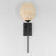 Maldives One Light Wall Sconce (12601NABK)